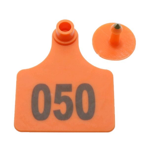 Orange Ear Tag - Paw Vet