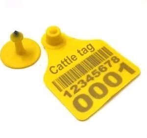 Yellow Ear Tags - Paw Vet